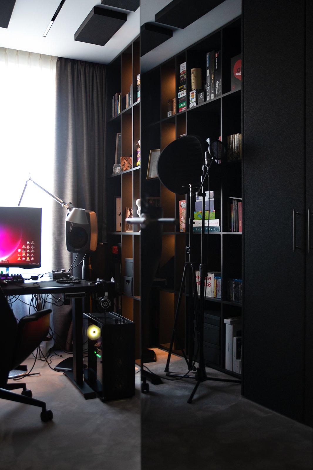 Studio nagrań, zdjęcia z realizacji