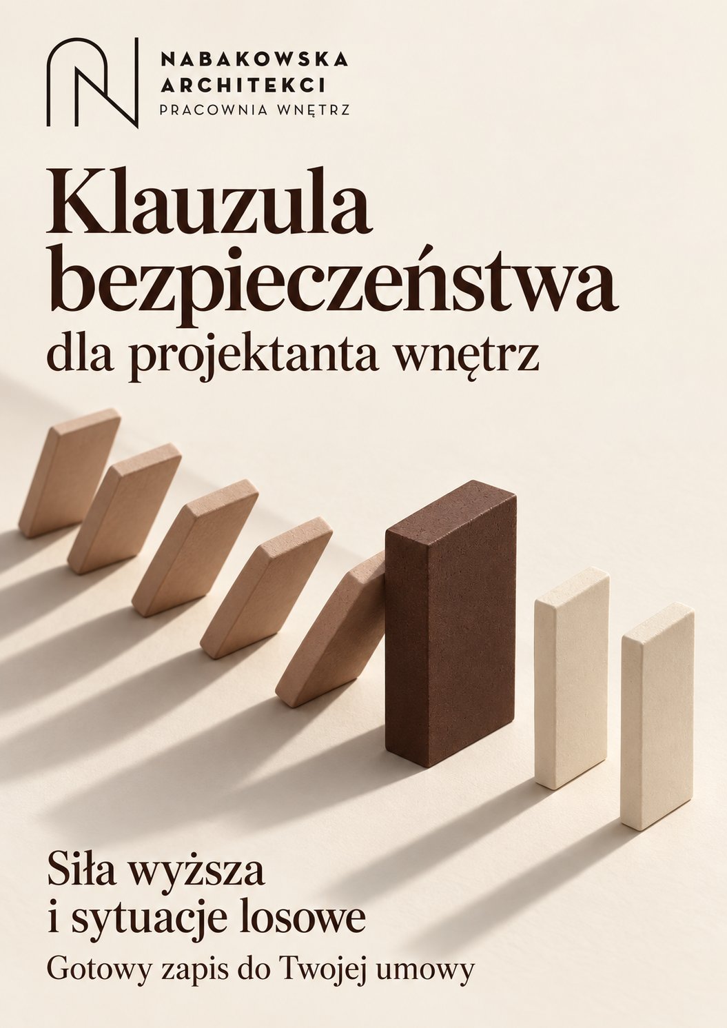 Klauzula bezpieczeństwa dla projektanta wnętrz, okładka